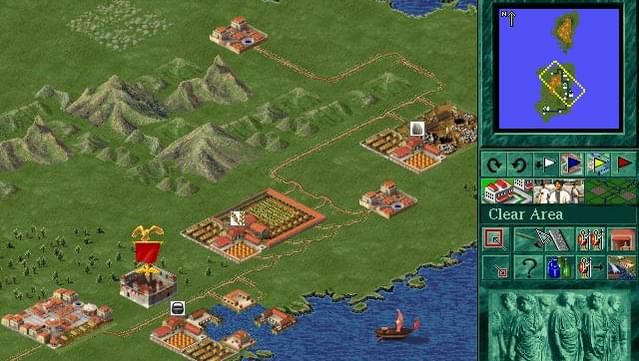 Caesar II Gameplay Screenshot
