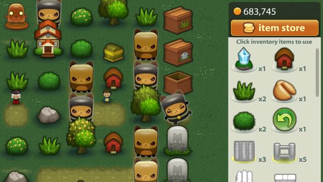 Triple Town Gameplay Screenshot