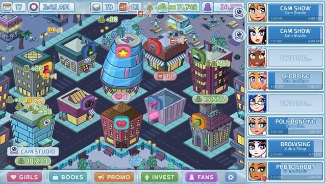 HunieCam Studio Gameplay Screenshot