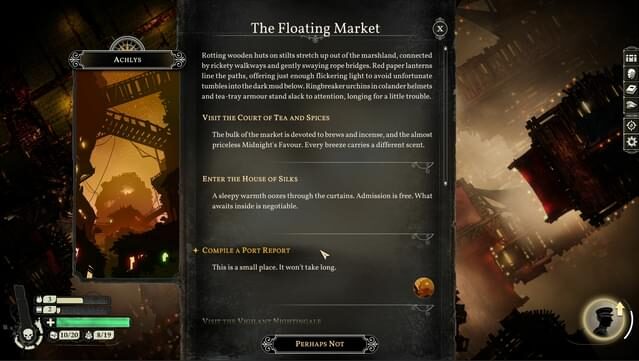 Sunless Skies: Sovereign Edition Gameplay Screenshot