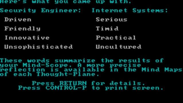 Timothy Leary’s Mind Mirror Gameplay Screenshot