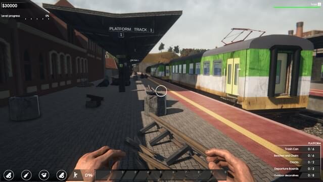 Train Station Renovation Gameplay Screenshot