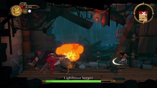 Curse of the Sea Rats Gameplay Screenshot
