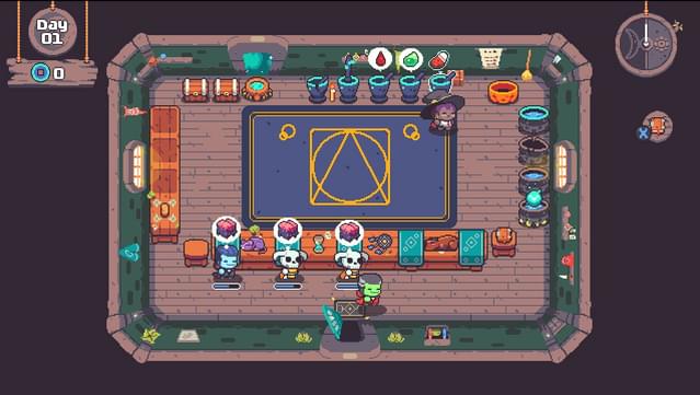 Tiny Witch Gameplay Screenshot