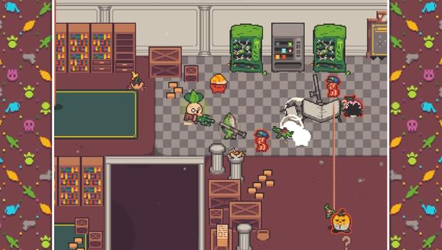 Turnip Boy Robs a Bank Gameplay Screenshot
