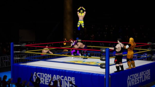 Action Arcade Wrestling Gameplay Screenshot