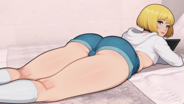 Bunkered With Femboy Gameplay Screenshot