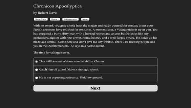 Chronicon Apocalyptica Gameplay Screenshot