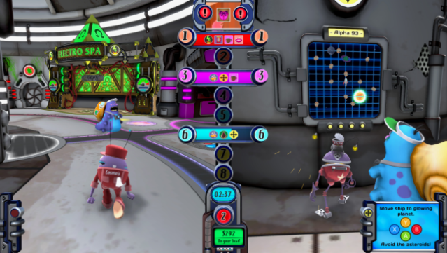 Cosmo’s Quickstop Gameplay Screenshot