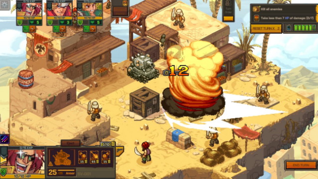 Metal Slug Tactics PC Screenshot