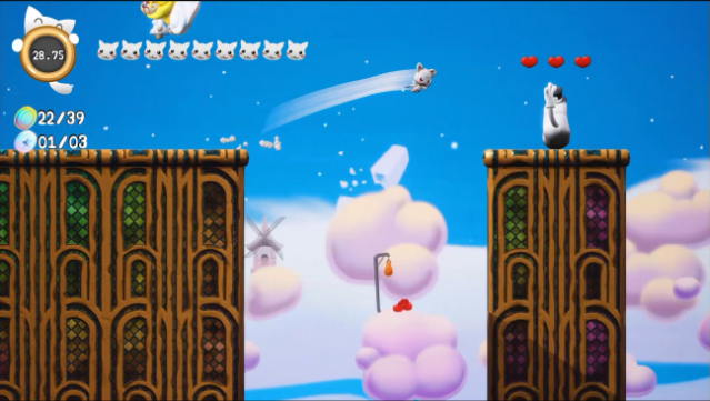 Neko Ghost, Jump! Gameplay Screenshot