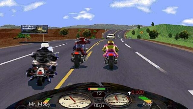 Road Rash PC Screenshot