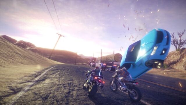 Road Redemption Gameplay Screenshot