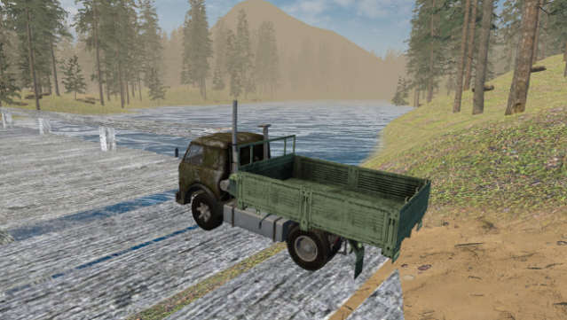Road Trucker Gameplay Screenshot