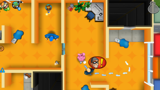 Robbery Bob: Man of Steal Gameplay Screenshot