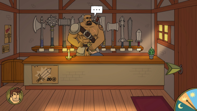 Robin Morningwood Adventure – A Gay RPG Gameplay Screenshot
