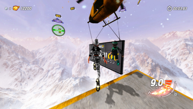Rocket Boots Mania Gameplay Screenshot