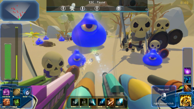 Rogue Blaster Gameplay Screenshot