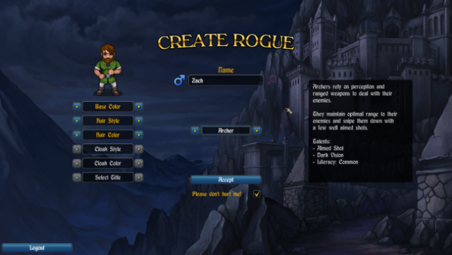 Rogue’s Tale PC Screenshot