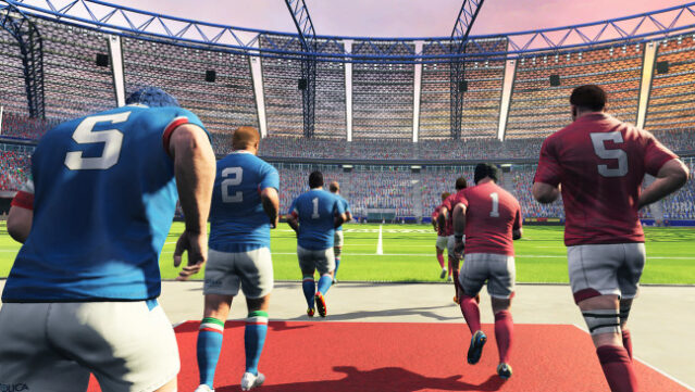 Rugby Gameplay Screenshot