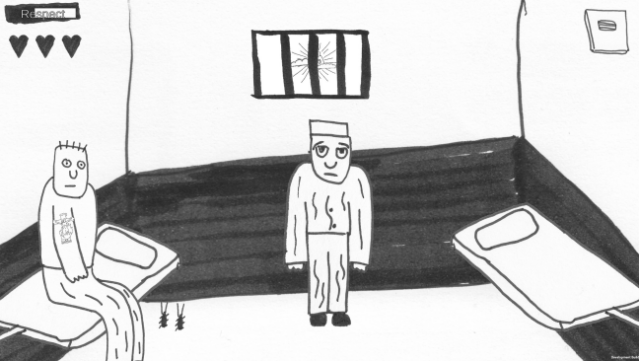 Russian Prison Tattoo Simulator Gameplay Screenshot