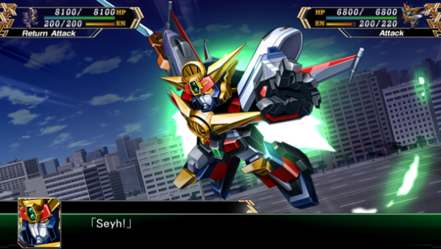 SUPER ROBOT WARS V Gameplay Screenshot