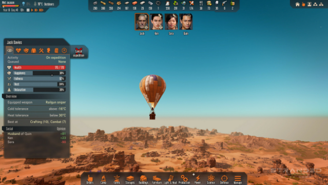 Stranded: Alien Dawn PC Screenshot