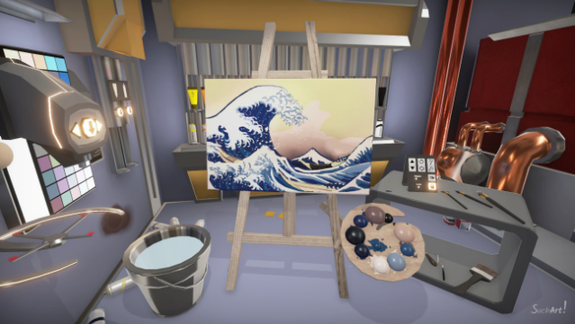 SuchArt: Genius Artist Simulator PC Screenshot