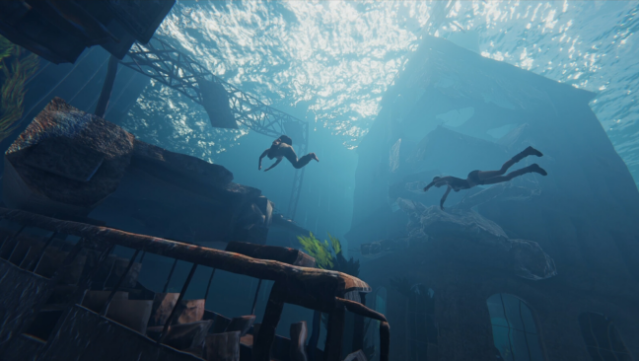 Sunkenland Gameplay Screenshot