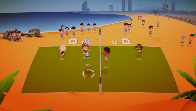 Super Volley Blast Gameplay Screenshot