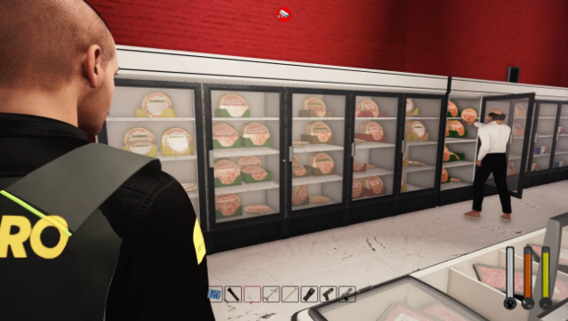 Supermarket Security Simulator Gameplay Screenshot