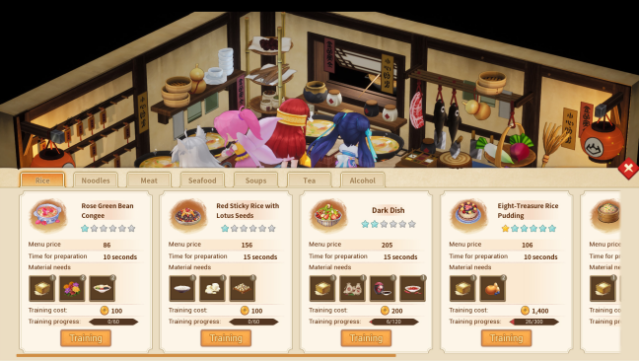 Sword and Fairy Inn Gameplay Screenshot
