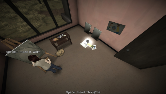 The Novelist Gameplay Screenshot