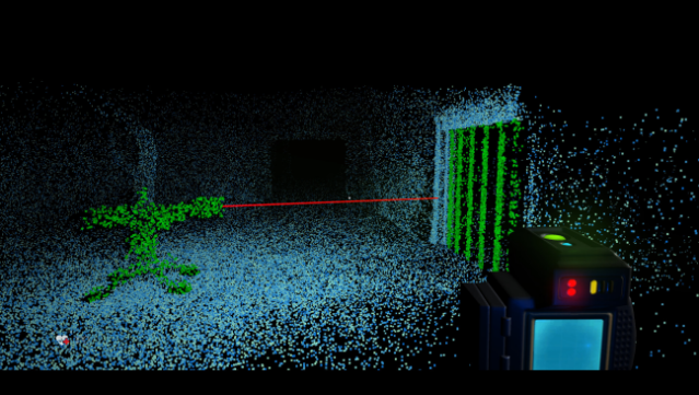 The Voidness – Lidar Horror Survival Game Gameplay Screenshot