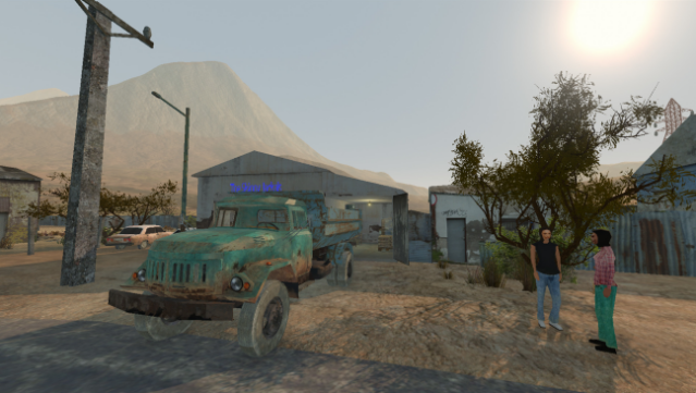 The Wasteland Trucker Gameplay Screenshot