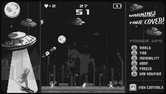 They Came From the Sky Gameplay Screenshot