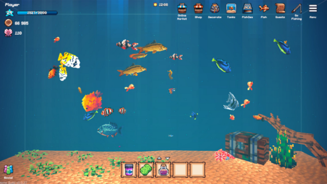 Tiny Aquarium: Social Fishkeeping PC Screenshot