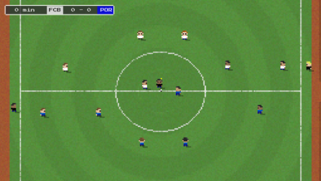 Tiny Football Gameplay Screenshot