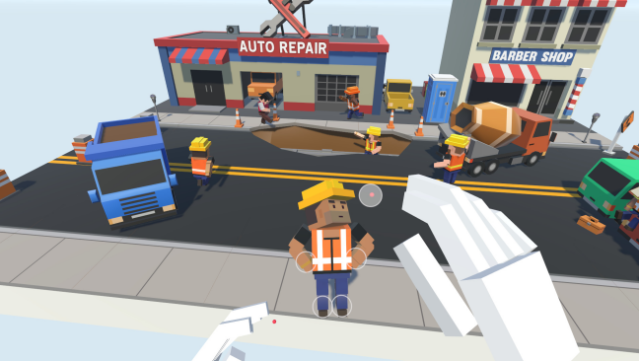 Tiny Town VR Gameplay Screenshot