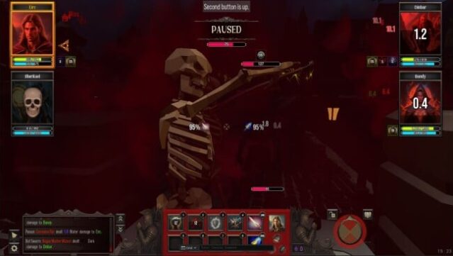 Titans of the Past Gameplay Screenshot