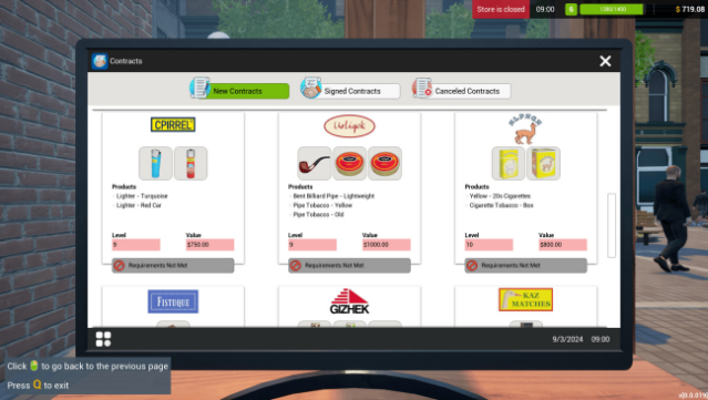 Tobacco Shop Simulator PC Screenshot