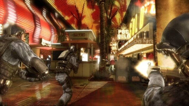 Tom Clancy’s Rainbow Six Vegas Gameplay Screenshot