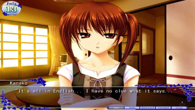 Tomoyo After ~it’s A Wonderful Life~ English Edition Gameplay Screenshot