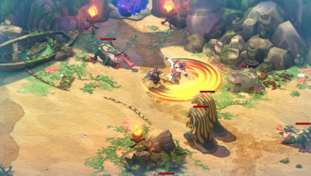 Towa And The Guardians Of The Sacred Tree Gameplay Screenshot