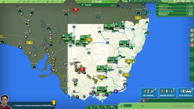 Transport INC Gameplay Screenshot