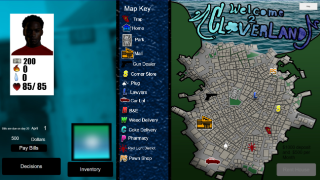 Trapper: Drug Dealing RPG Gameplay Screenshot