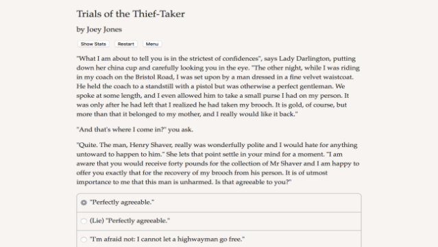 Trials of the Thief-Taker PC Screenshot