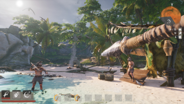 Tribe: Primitive Builder Gameplay Screenshot