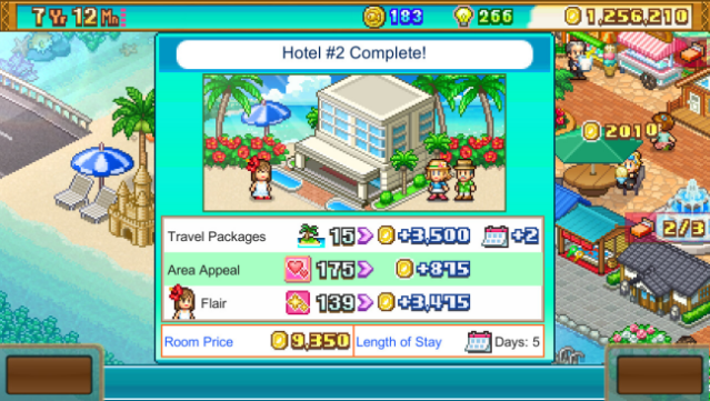 Tropical Resort Story Gameplay Screenshot