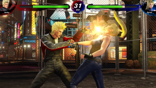 Virtua Fighter R.E.V.O. Gameplay Screenshot